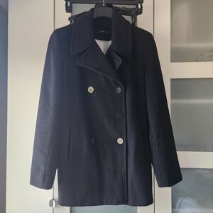 Calvin Klein Women's Black Peacoat